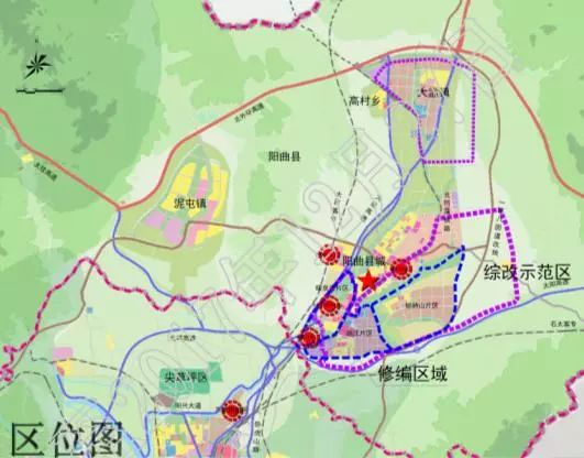 阳曲县民营区现代化产业新城规划发布