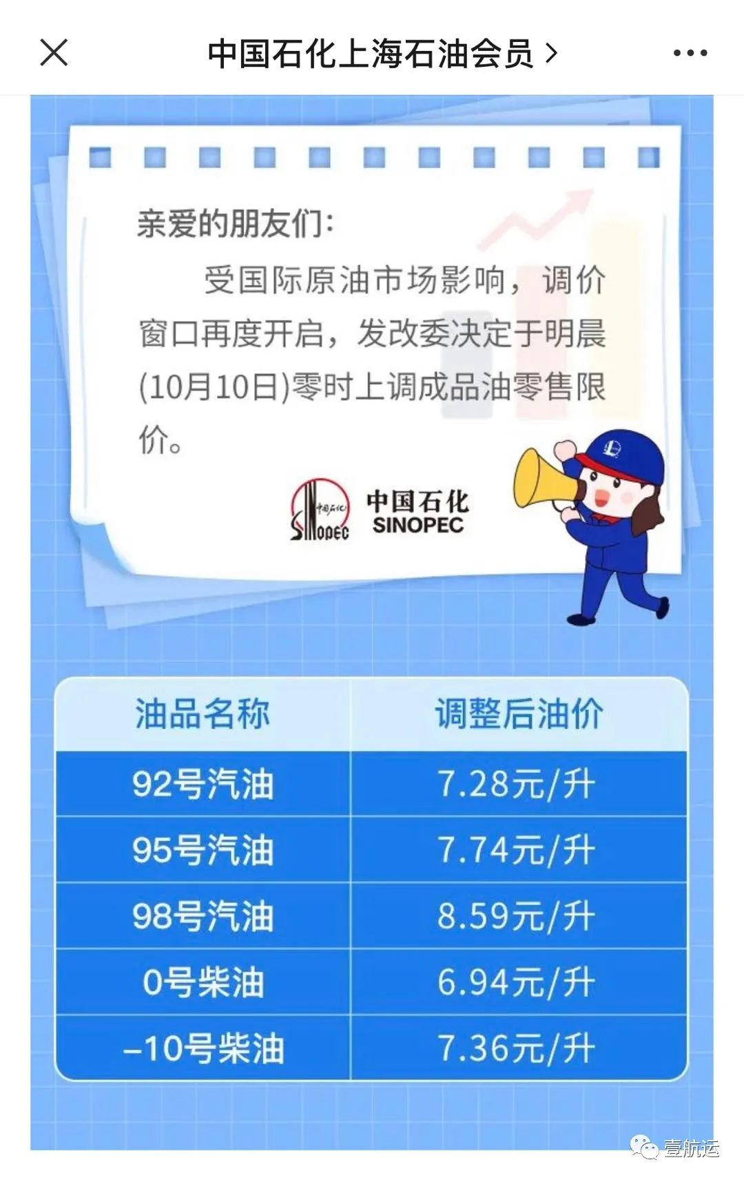 中石化最新调价动态全面解读